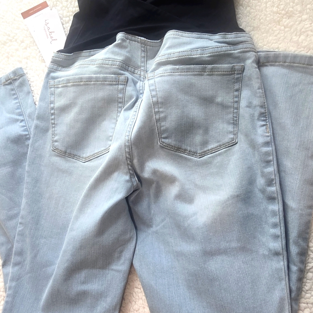 Light Blue Maternity Women's Jeans